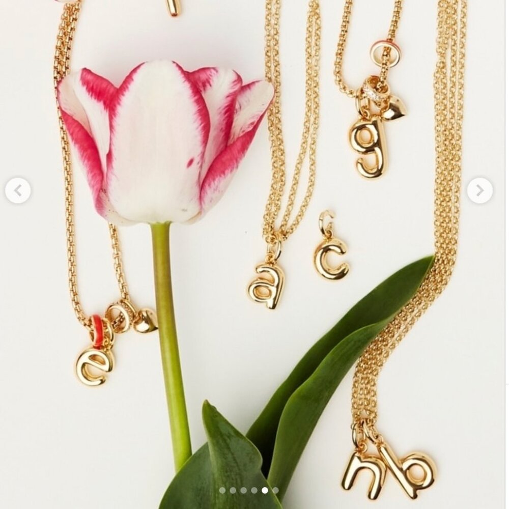 Roxanne Assoulin The Puffy Initial Charms Q/R/S/T/V/W *Charms Only*